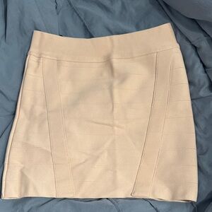 Guess Cream Pencil Skirt